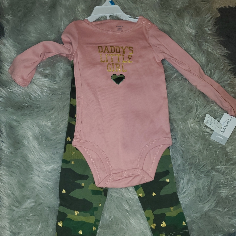 BNWT Carters Girls two piece Set